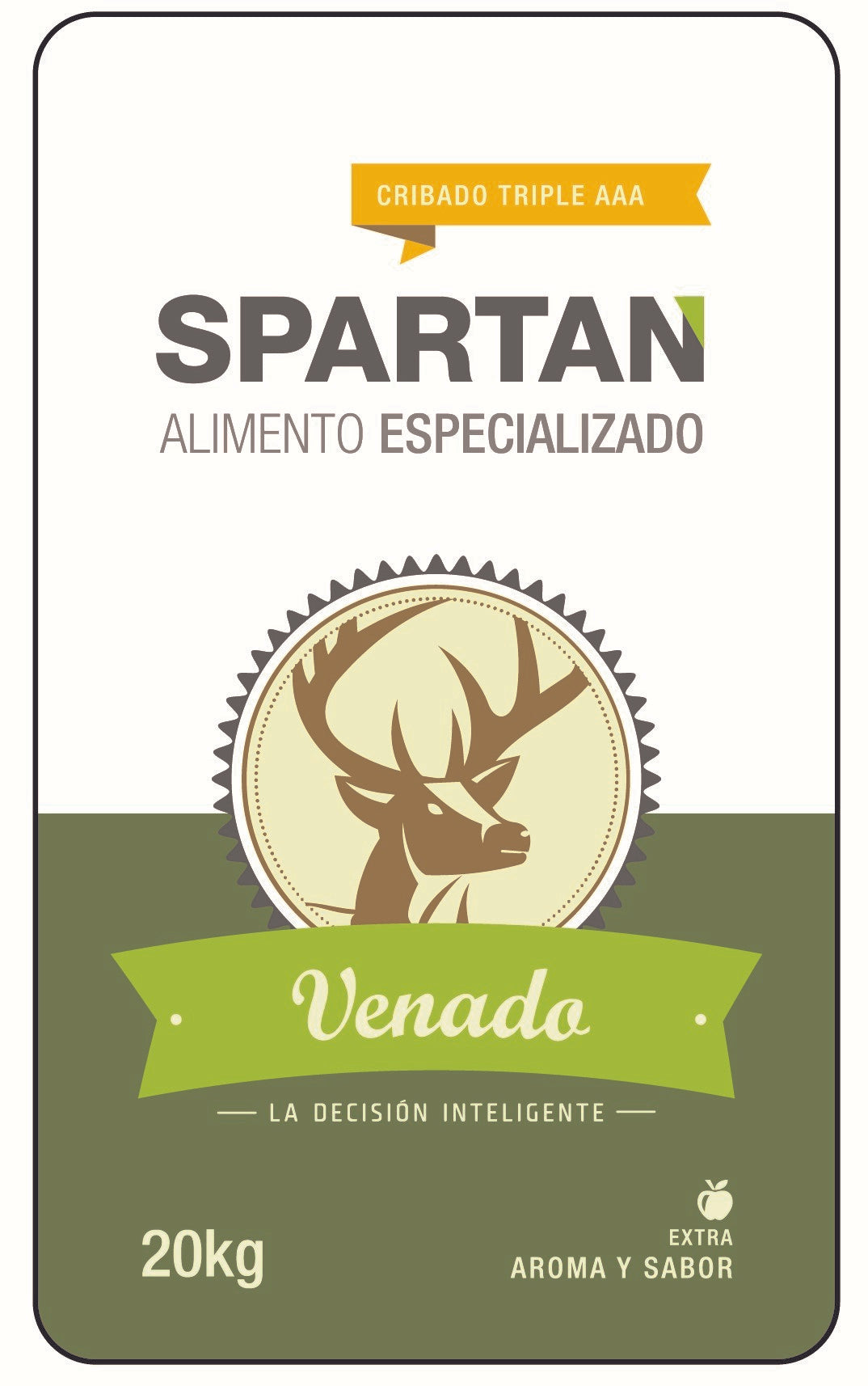 SPARTAN  MAIZ SELECTO CON MANZANA